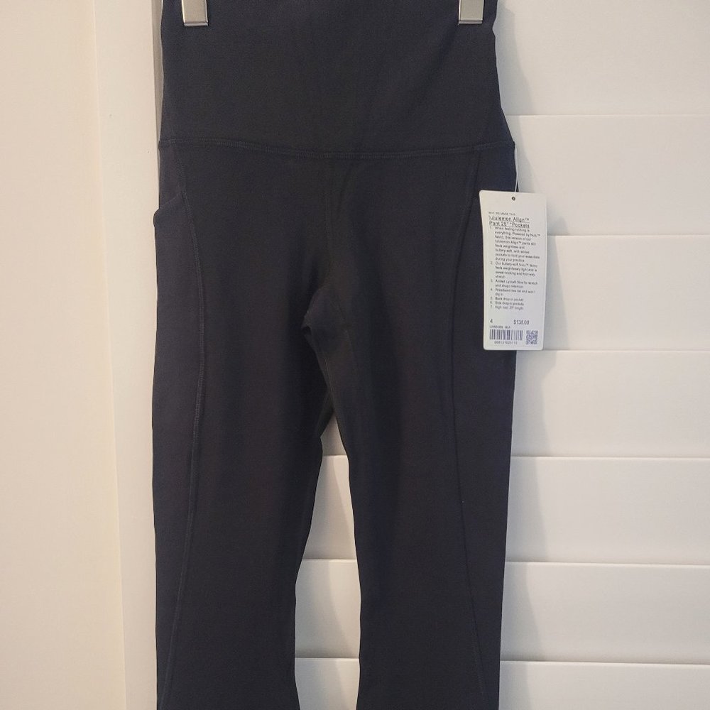 Brand New lululemon Align™ High-Rise Pant with Pockets 25" NWT